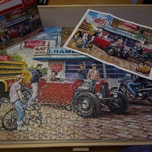 Coca-Cola Hot Rods Classic Car Puzzle